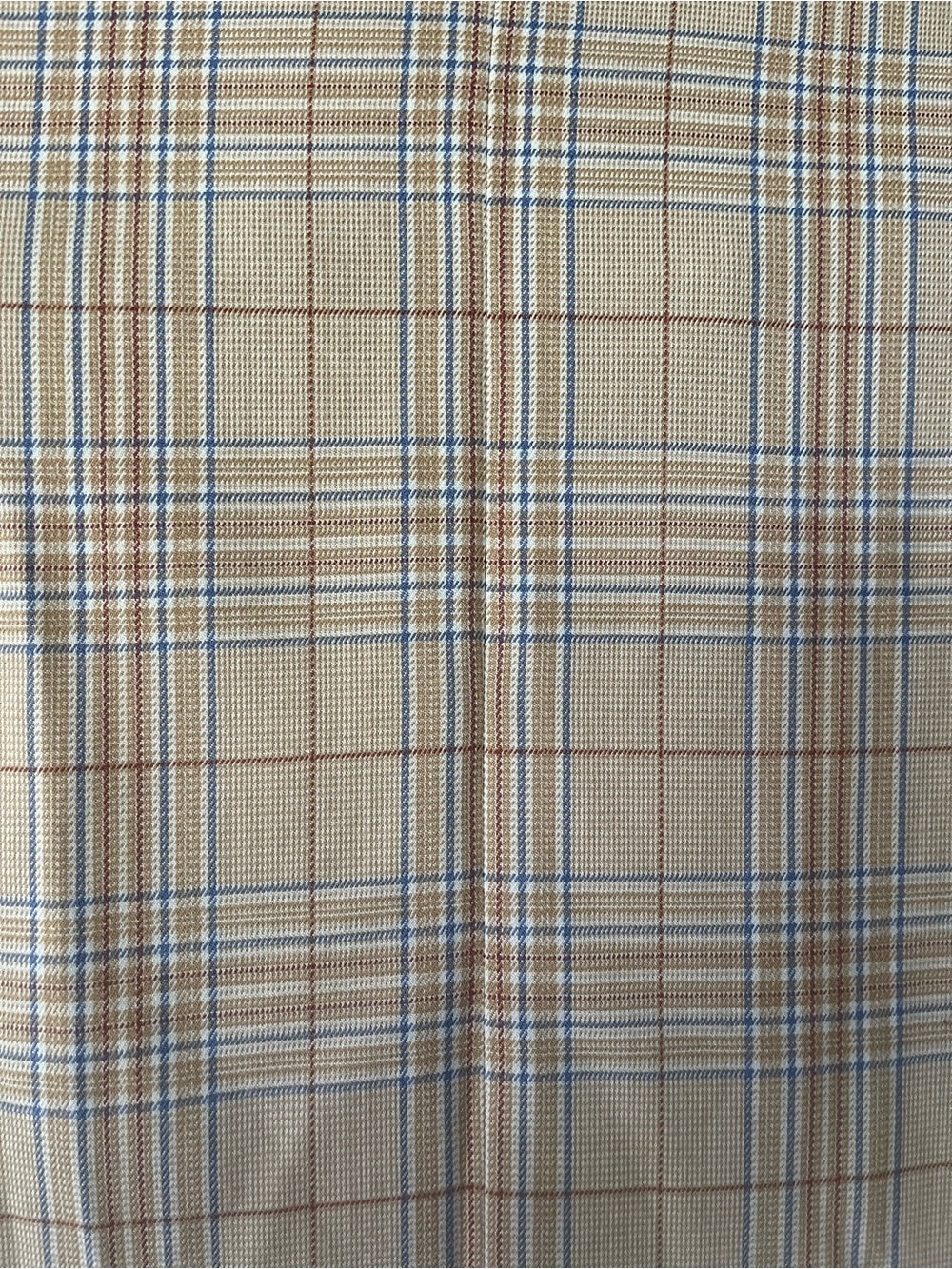 Revolve Song of Style Ansley Dual Breast Blazer Camel Multi Check Women Size S/M - Picture 8 of 16